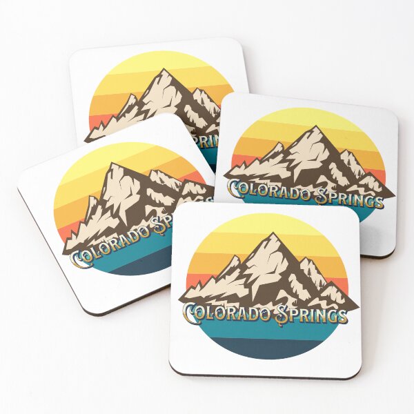 Item preview, Retro Colorado Nature - Colorado Springs designed and sold by CattlettArt.