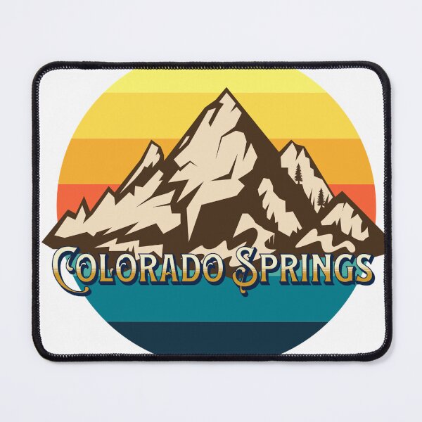 Item preview, Retro Colorado Nature - Colorado Springs designed and sold by CattlettArt.