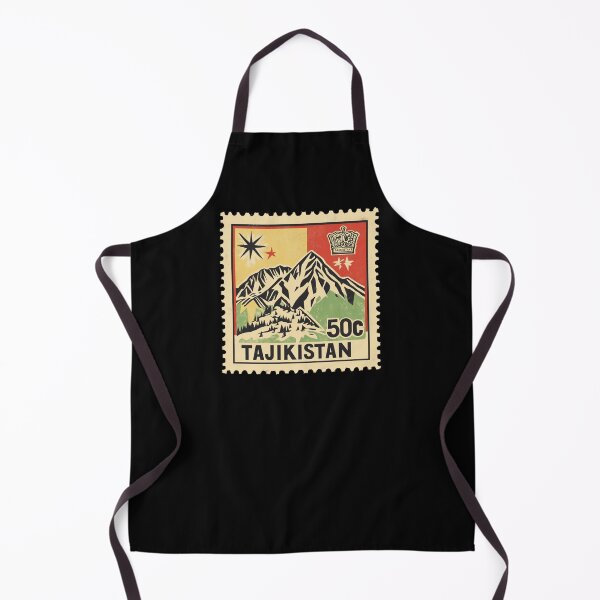 Item preview, Tajikistan Vintage Postage Stamp - Pamir Mountains designed and sold by tiigerdad.