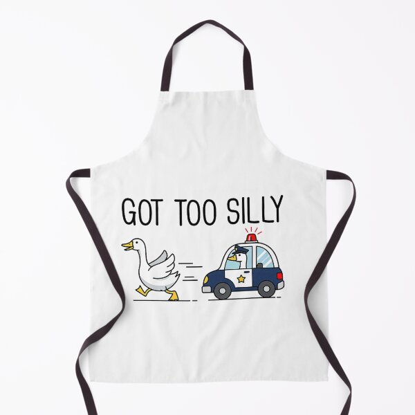 Item preview, Got Too Silly Funny Goose Police Car Meme Pun T-Shirt_4500x5400 designed and sold by CriseldaBruning.