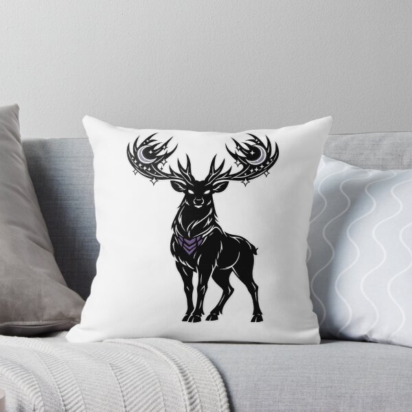 Item preview, Der Mondhirsch Mythical Moon Stag Celestial Spirit designed and sold by tineldesign.