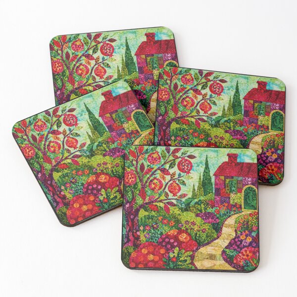 Item preview, Pomegranate Garden Cottage Patchwork  designed and sold by Modaozushi216.