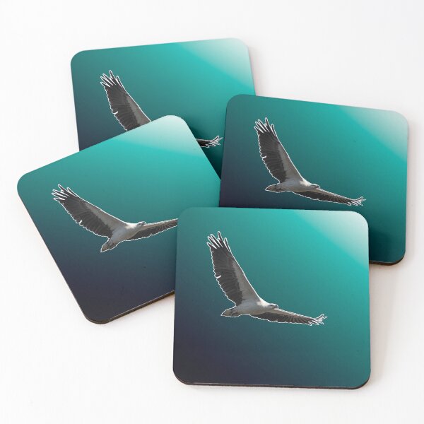 Item preview, White-bellied sea eagle with gradient effect designed and sold by robdwildlife.