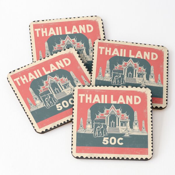 Item preview, Thailand Vintage Postage Stamp - Wat Phra Kaew designed and sold by tiigerdad.