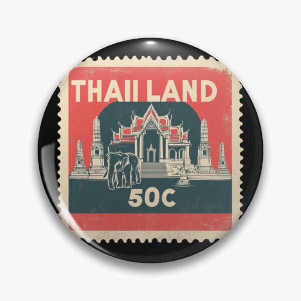 Item preview, Thailand Vintage Postage Stamp - Wat Phra Kaew designed and sold by tiigerdad.