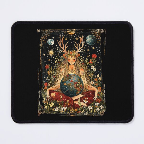 Item preview, Gaia Mother Earth Pagan Goddess designed and sold by zamiokaline.