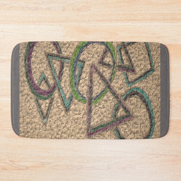 Item preview, disorder by design thick acrylic colorful geometric abstract design designed and sold by SmashingDeals.