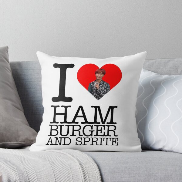 Item preview, j-hope loves hamburger and sprite designed and sold by studio alchemy au.