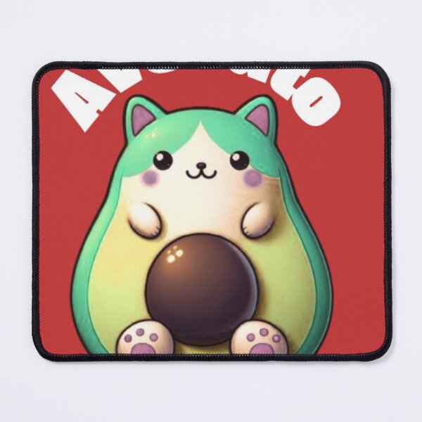 Item preview, Avocato Cute Kawaii Cat Avocado Pun Cartoon designed and sold by HopeAndHustle.