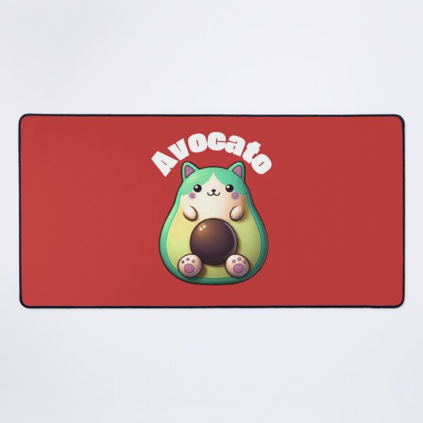 Item preview, Avocato Cute Kawaii Cat Avocado Pun Cartoon designed and sold by HopeAndHustle.