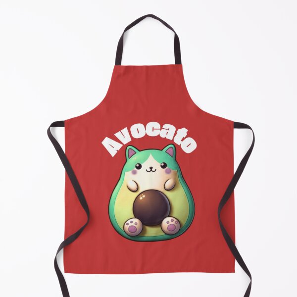 Item preview, Avocato Cute Kawaii Cat Avocado Pun Cartoon designed and sold by HopeAndHustle.