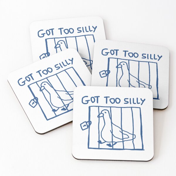 Item preview, Got Too Silly Funny Goose Pun Humor Shirt for Animal Lovers T-Shirt_2_4500x5400 designed and sold by CriseldaBruning.