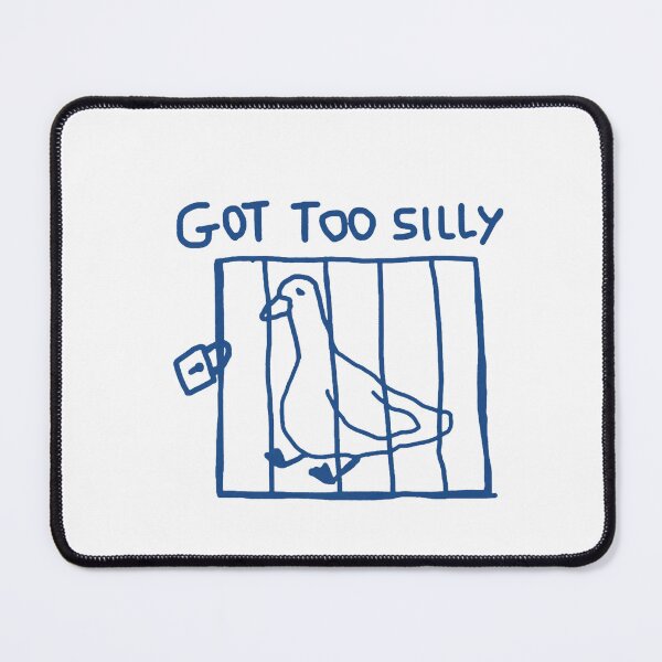 Item preview, Got Too Silly Funny Goose Pun Humor Shirt for Animal Lovers T-Shirt_2_4500x5400 designed and sold by CriseldaBruning.
