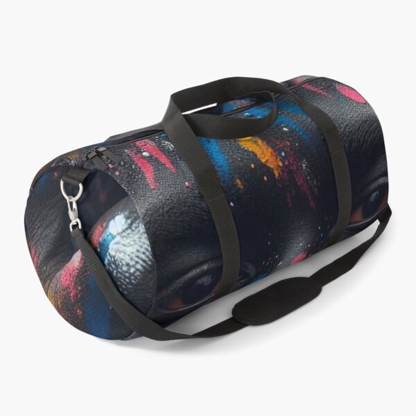 Item preview, a well detailed close shot portrait of black man covered in paint  designed and sold by Adanne Chukwudi.