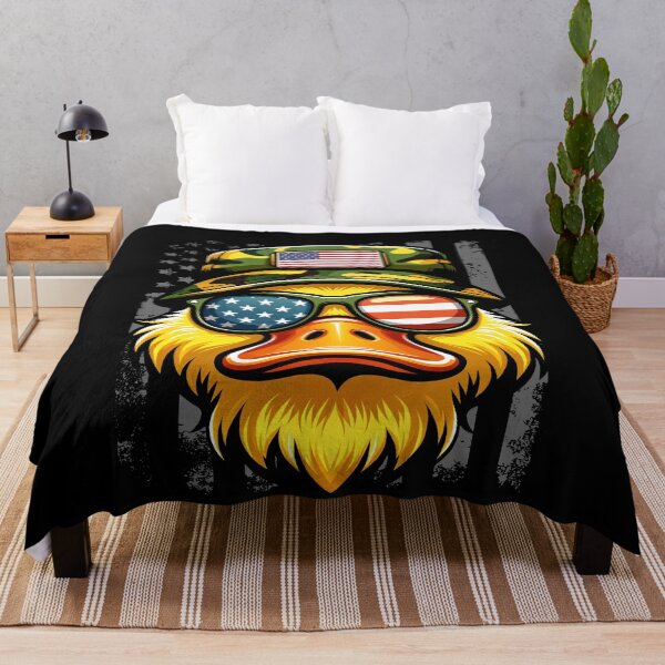 Item preview, Funny Yellow Duck 4th July USA Flag America Boys Girls Kids designed and sold by rafaeltto.