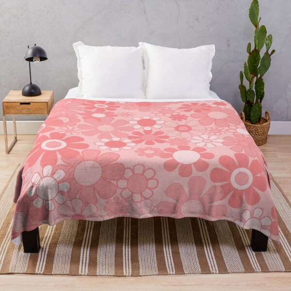 Item preview, 70s Floral Blush Pink Pattern designed and sold by kierkegaard.