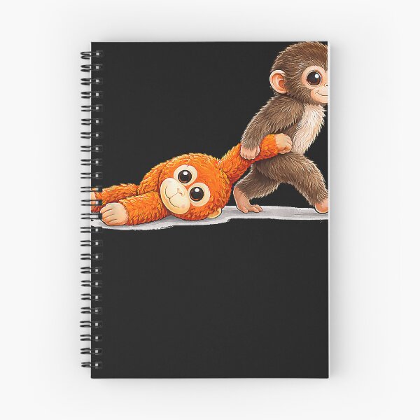Item preview, Retro Cute Monkey Punch Ultimately I Have To Be Brave Viral designed and sold by raso1989.