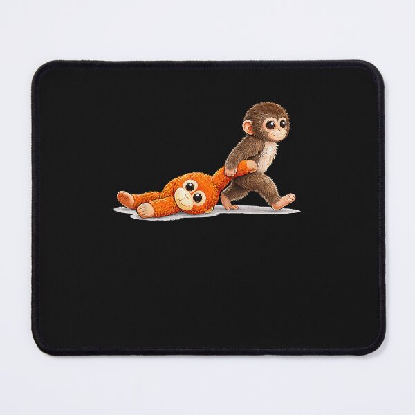 Item preview, Retro Cute Monkey Punch Ultimately I Have To Be Brave Viral designed and sold by raso1989.