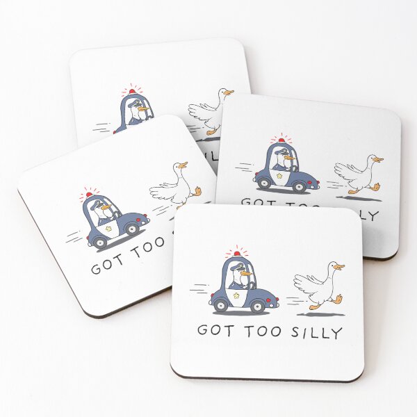 Item preview, Got Too Silly Goose Pullover Hoodie_4500x5400 designed and sold by CriseldaBruning.