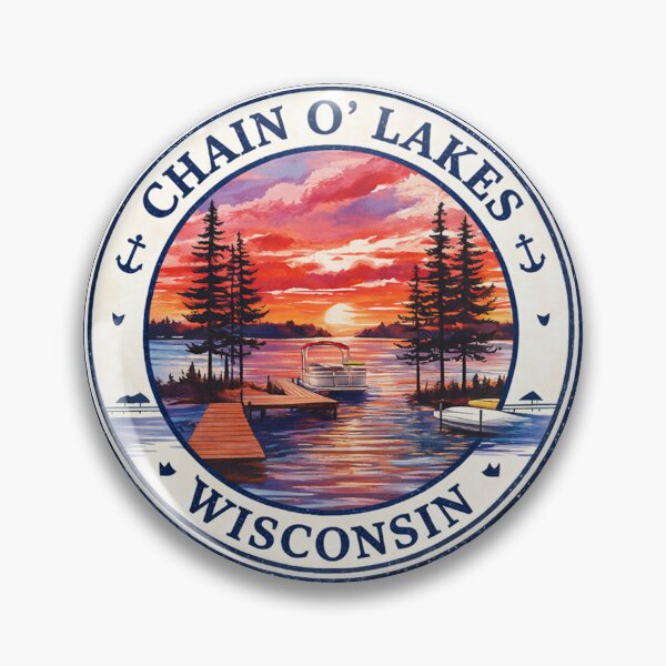 Item preview, Chain O Lakes Wisconsin a Chain O Lakes Wisconsin a Chain O Lakes Wisconsin designed and sold by ryanapples2.
