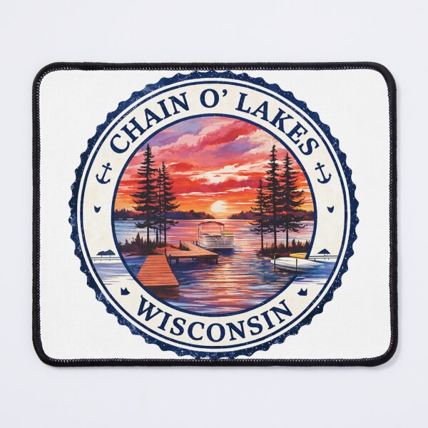 Item preview, Chain O Lakes Wisconsin a Chain O Lakes Wisconsin a Chain O Lakes Wisconsin designed and sold by ryanapples2.