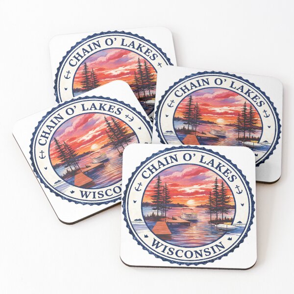 Item preview, Chain O Lakes Wisconsin a Chain O Lakes Wisconsin a Chain O Lakes Wisconsin designed and sold by ryanapples2.