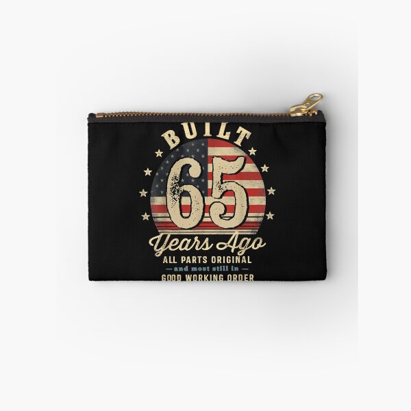 Item preview, Built 65 Years Ago Funny 65Th Birthday Usa Flag T Shirt designed and sold by raso1989.