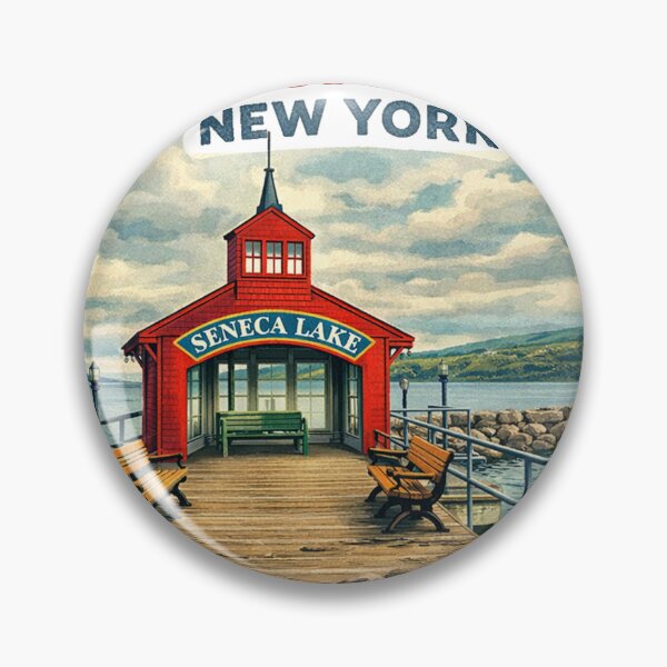 Item preview, Lake Seneca New York - Travel Art designed and sold by ryanapples2.