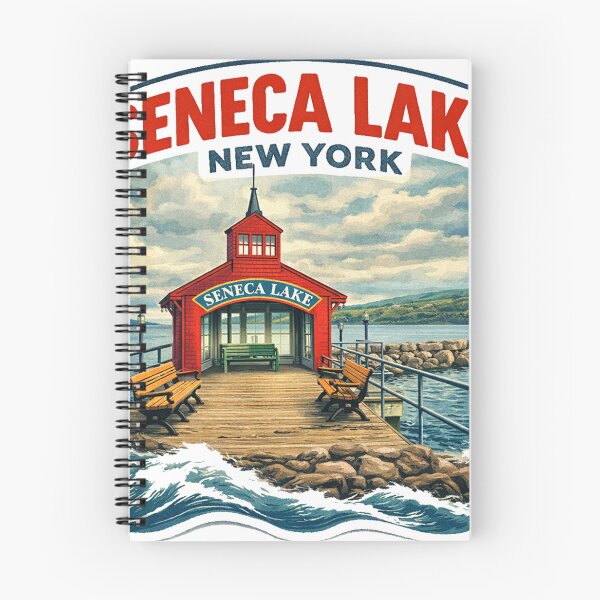 Artikelvorschau, Lake Seneca, New York – Reisekunst entworfen und verkauft von ryanapples2.