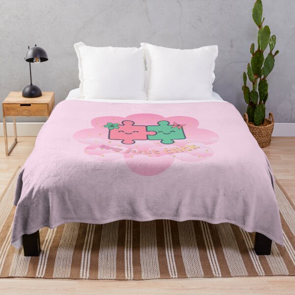 Item preview, “We Just Click” Cute Puzzle Design designed and sold by Joy & Art .