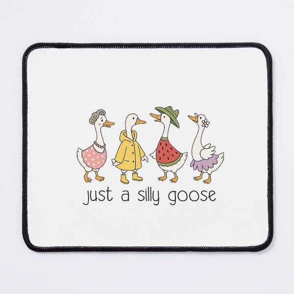 Item preview, Just A Silly Goose Squad Got Too Silly Goose Pullover Hoodie_4500x5400 designed and sold by CriseldaBruning.