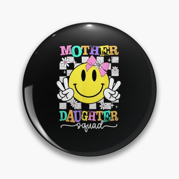 Item preview, Mother Daughter Squad Groovy Smile  designed and sold by zamiokaline.