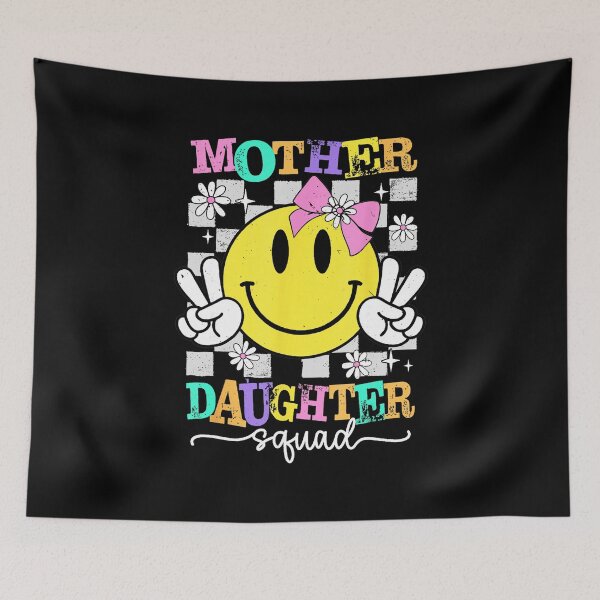 Item preview, Mother Daughter Squad Groovy Smile  designed and sold by zamiokaline.