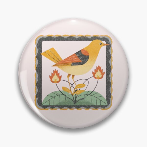 Item preview, Golden Folk Bird designed and sold by mellow-koko.
