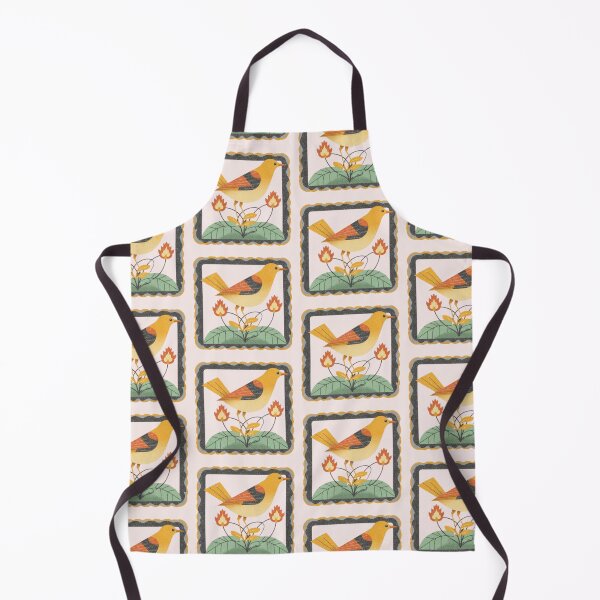 Item preview, Golden Folk Bird designed and sold by mellow-koko.