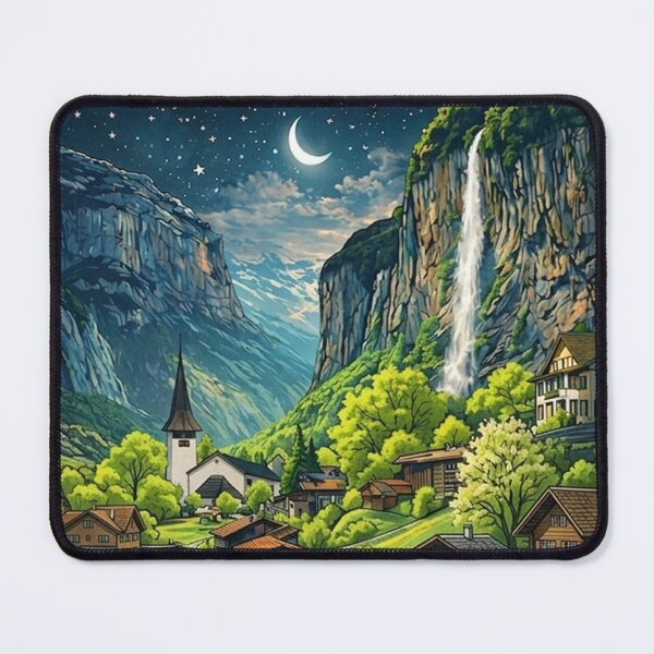 Item preview, Lauterbrunnen Village Switzerland Travel designed and sold by ryanapples2.