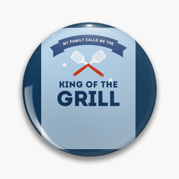Item preview, Happy Father's Day - The King of the Grill: Celebrate Dad's BBQ Mastery! designed and sold by TheKangiri.