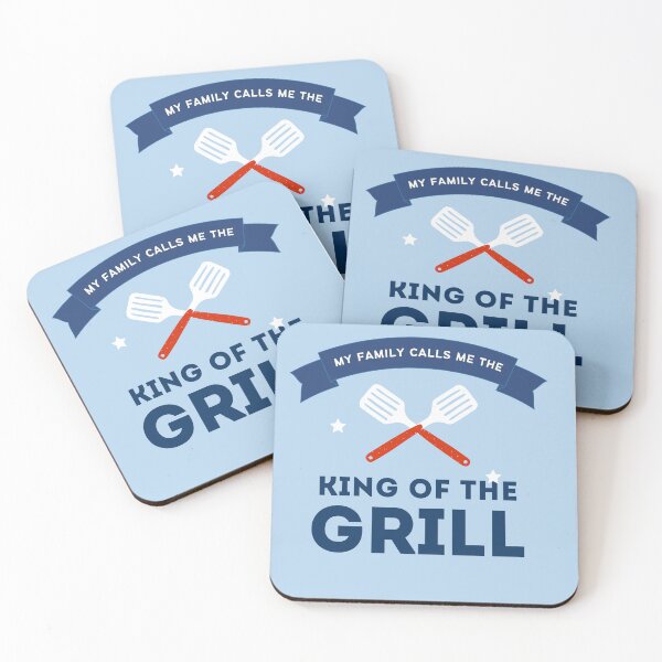 Item preview, Happy Father's Day - The King of the Grill: Celebrate Dad's BBQ Mastery! designed and sold by TheKangiri.