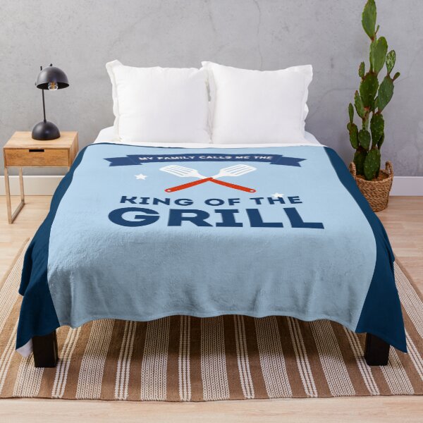 Item preview, Happy Father's Day - The King of the Grill: Celebrate Dad's BBQ Mastery! designed and sold by TheKangiri.