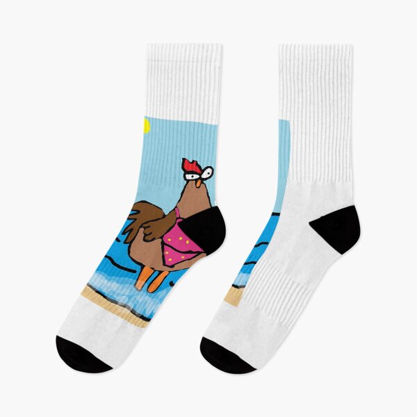 Item preview, Cluckin’ Beach Day designed and sold by J-Mindful.