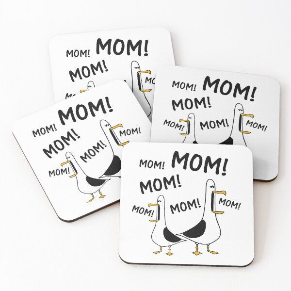 Item preview, Mom Seagull Funny Mama Seagulls Mothers Day Humor T-Shirt_4500x5400 designed and sold by CriseldaBruning.