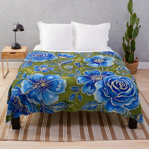 Item preview, Blue Floral  designed and sold by GraphicsClub.