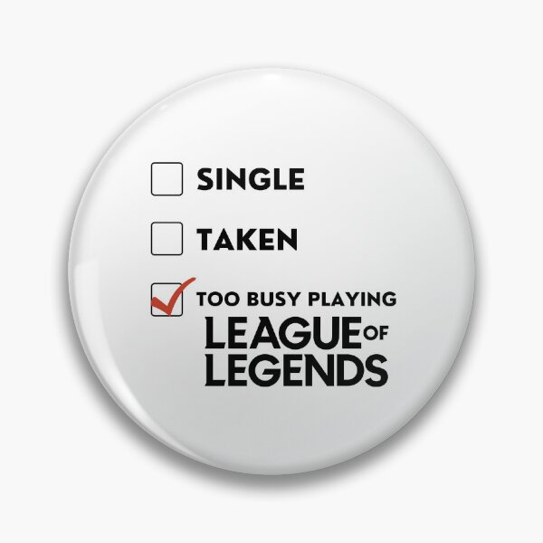 Item preview, Too busy playing League (black) designed and sold by Pepe-And-Gas.