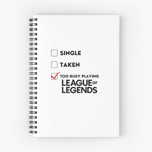 Item preview, Too busy playing League (black) designed and sold by Pepe-And-Gas.