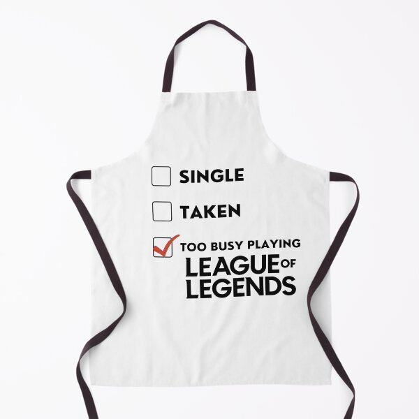 Item preview, Too busy playing League (black) designed and sold by Pepe-And-Gas.