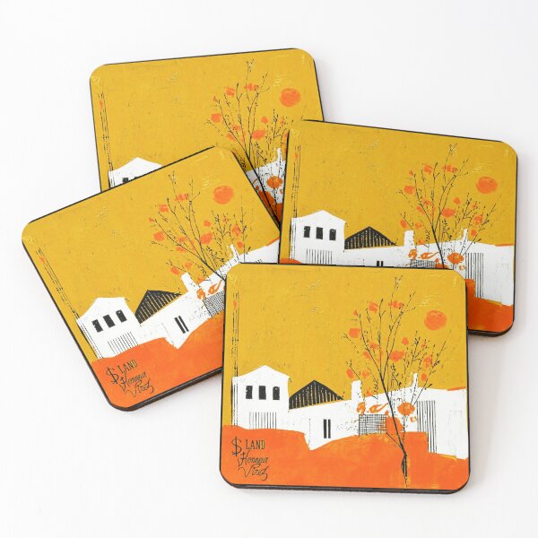 Item preview, Abstract Autumn Village Painting  designed and sold by Modaozushi216.