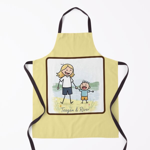 Item preview, Teagan and River holding hands by the lake designed and sold by Rue Design Company.
