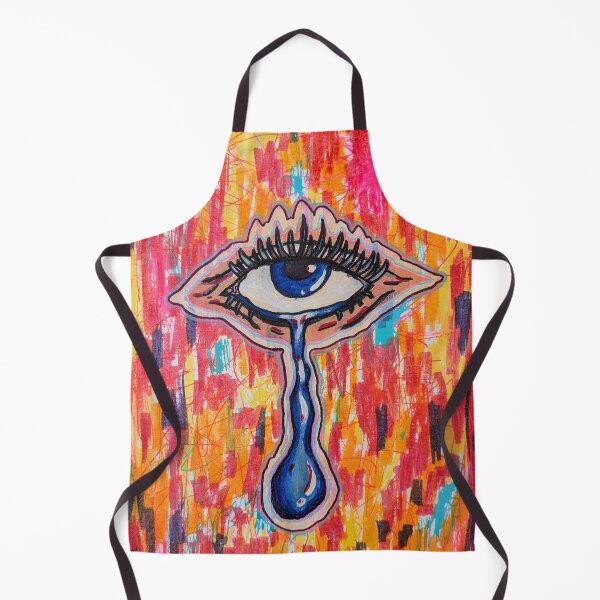 Item preview, Crying Eye (Red) designed and sold by Leala Makes Art.