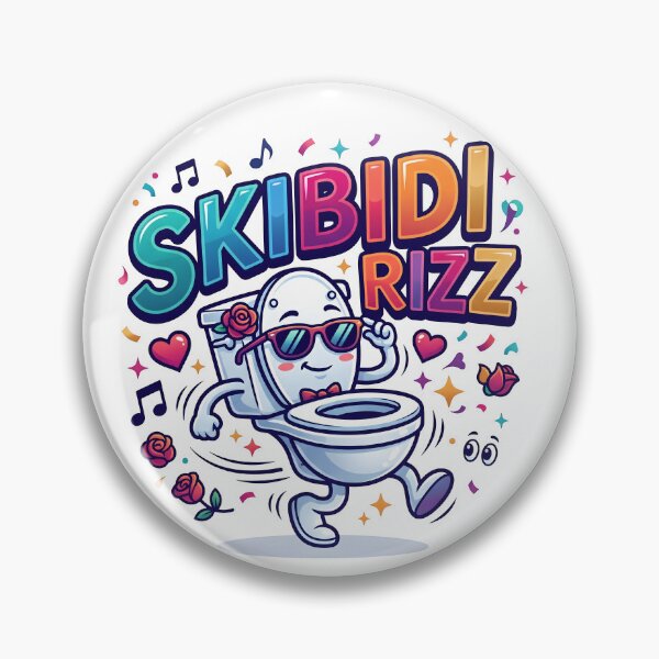 Item preview, modern aesthetics, skibidi, gen z designs, skibidi rizz designed and sold by TrueArtVibes.