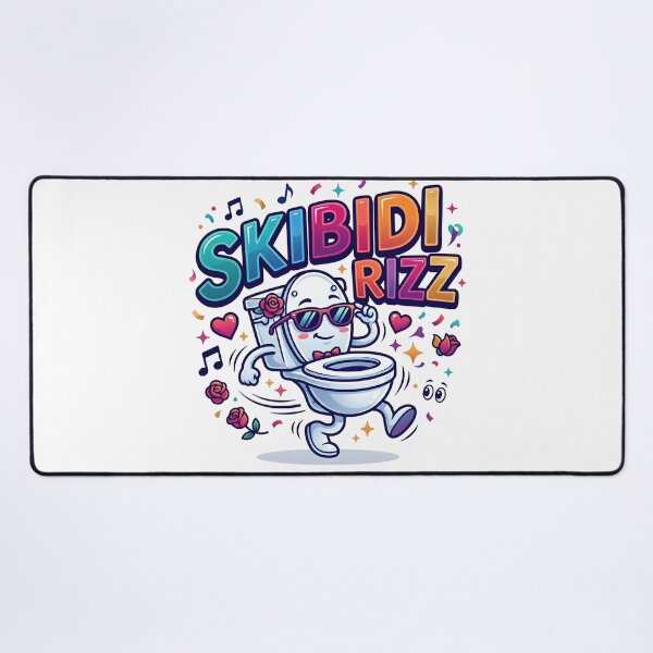 Item preview, modern aesthetics, skibidi, gen z designs, skibidi rizz designed and sold by TrueArtVibes.